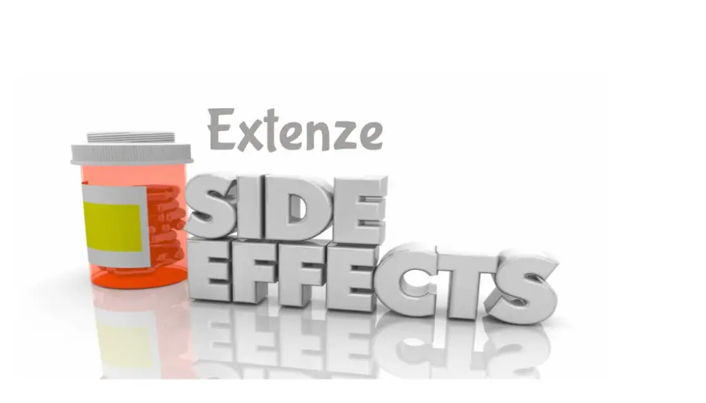 extenze side effects