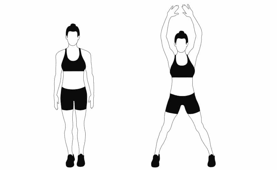 Jumping Jacks Warmup