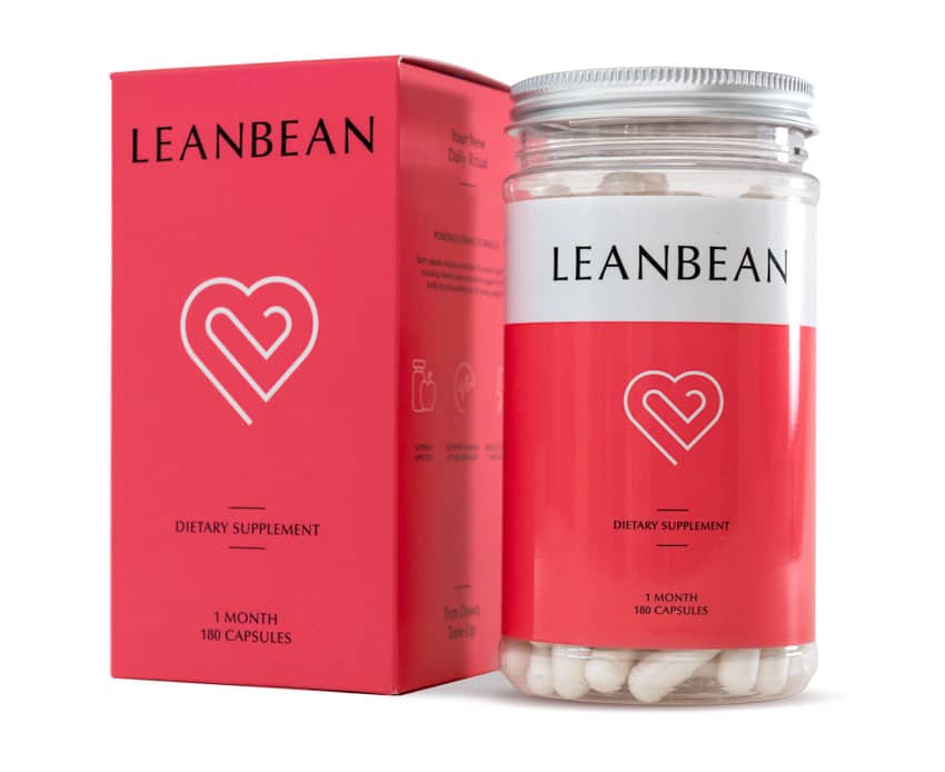 Lean bean bottle with pack 